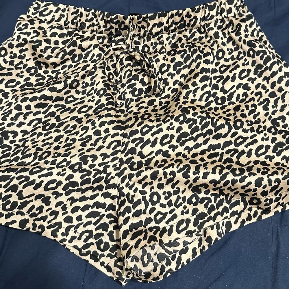 Cheetah Print Shorts from SHEIN